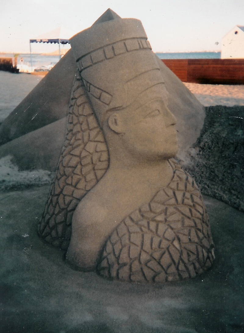 Sculpture de sable by Toni le sculpteur